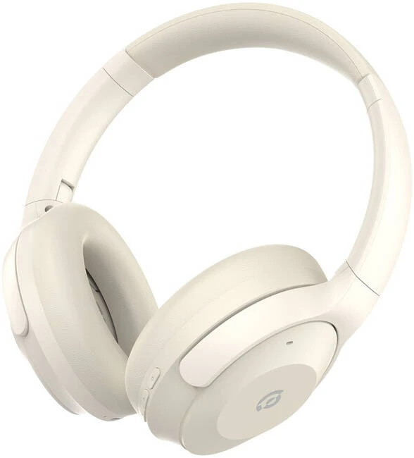 Powerology Hybrid ANC Headphones - Cream